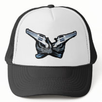 X-ray Hands and Guns hats by thatartstore X-ray Hands and Guns hats