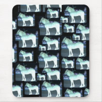 X-Ray Horse Collage Mousepad by RookyStudios X-Ray Horse Collage Mousepad