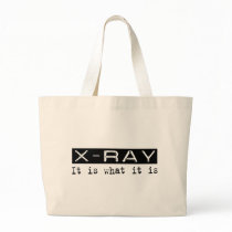 X-Ray It Is Canvas Bags