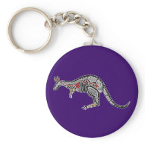 X-Ray Kangaroo Keychains