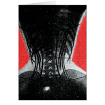 X-Ray Of Woman In A Corset Card