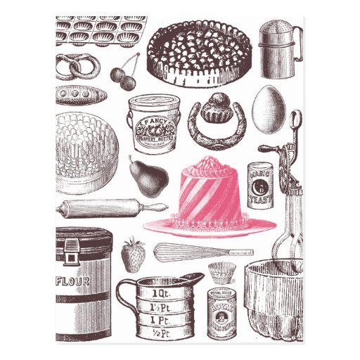 X-Ray Patisserie Postcard