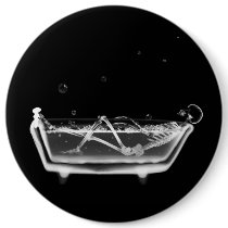 X-Ray Skeleton B&W Bath Time Pins