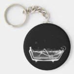 X-Ray Skeleton B&W Bath Time Key Chains