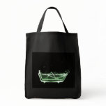 X-Ray Skeleton Bath Black Green bags