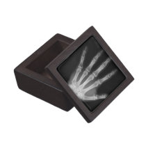 X-Ray Skeleton Hand - Black & White