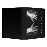 X-Ray Skeleton Hands & Jewelry - B&W CONFIDENTIAL Binder