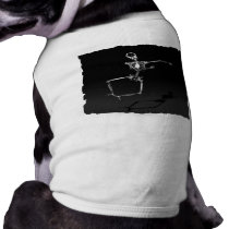 X-RAY SKELETON JOY LEAP B&W DOG CLOTHING