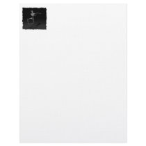 X-RAY SKELETON JOY LEAP B&W CUSTOM LETTERHEAD