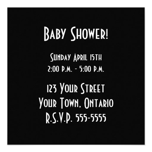 X-Ray Skeleton Mom & Baby - Original B&W Personalized Announcements