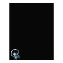 X-RAY SKELETON ON PHONE - BLUE LETTERHEAD TEMPLATE
