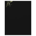 X-RAY SKELETON SINGING ON RETRO MIC - YELLOW PERSONALIZED LETTERHEAD