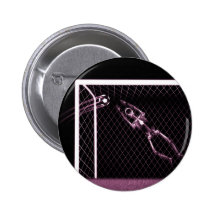 X-RAY SKELETON SOCCER GOALIE PINK