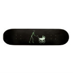 X-RAY SKELETON WOMAN & BABY CARRIAGE - GREEN SKATE BOARD DECKS X-RAY SKELETON WOMAN & BABY CARRIAGE - GREEN SKATE BOARD DECKS