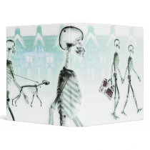 X-Ray Skeletons Afternoon Stroll Binder
