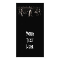 X-Ray Skeletons Midnight Stroll Black Sepia Photo Cards
