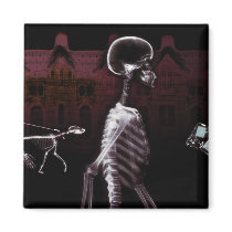 X-Ray Skeletons Midnight Stroll magnets
