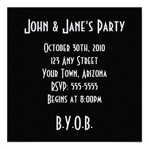 X-RAY SKULL BRAIN - GREEN INVITATIONS