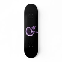 X-RAY SKULL BRAIN - PURPLE SKATEBOARD DECKS