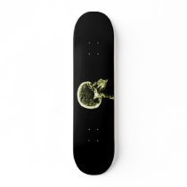 X-RAY SKULL BRAIN - YELLOW SKATE BOARDS