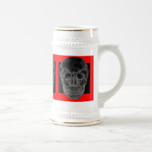 X-ray Skull Coffee Mugs