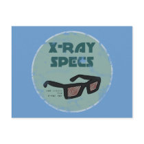 x-ray specs Postcard