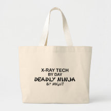 X-Ray Tech Deadly Ninja Canvas Bag