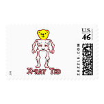 x-ray ted postage