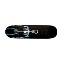 X-Ray Vision Blue Single Skeleton Board skateboards