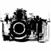 X-RAY VISION CAMERA - BLACK & WHITE PHOTO SCULPTURE