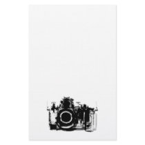 X-RAY VISION CAMERA - BLACK & WHITE STATIONERY PAPER