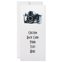 X-RAY VISION CAMERA - BLUE FULL COLOR RACK CARD