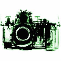 X-RAY VISION CAMERA - GREEN CUT OUT