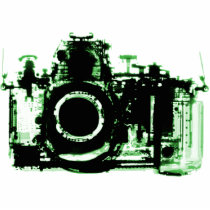 X-RAY VISION CAMERA - GREEN CUT OUT