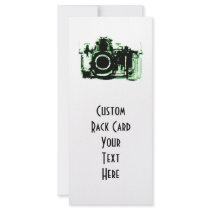 X-RAY VISION CAMERA - GREEN RACK CARDS