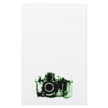 X-RAY VISION CAMERA - GREEN STATIONERY PAPER