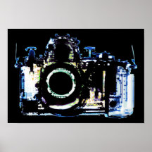 X-RAY VISION CAMERA - ORIGINAL BLUE POSTERS