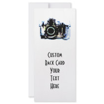 X-RAY VISION CAMERA - ORIGINAL BLUE CUSTOM RACK CARD