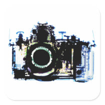 X-RAY VISION CAMERA - ORIGINAL BLUE STICKER