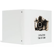 X-RAY VISION CAMERA - SEPIA VINYL BINDERS