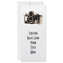X-RAY VISION CAMERA - SEPIA RACK CARD