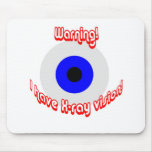 X-ray Vision Eye Mousepad