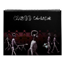X-Ray Vision Skeleton 2011 Calendar