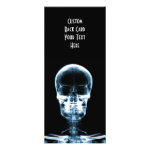 X-RAY VISION SKELETON SKULL - BLUE CUSTOMIZED RACK CARD X-RAY VISION SKELETON SKULL - BLUE CUSTOMIZED RACK CARD