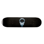 X-RAY VISION SKELETON SKULL - BLUE SKATEBOARD