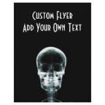 X-RAY VISION SKELETON SKULL - ORIGINAL flyers