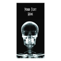 X-RAY VISION SKELETON SKULL - ORIGINAL PHOTO CARD