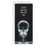 X-RAY VISION SKELETON SKULL - ORIGINAL FULL COLOR RACK CARD