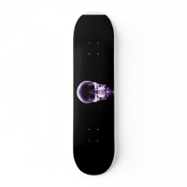 X-RAY VISION SKELETON SKULL - PURPLE SKATE DECKS