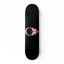 X-RAY VISION SKELETON SKULL - RED SKATE DECKS